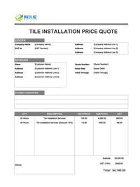 tile installation quote template new zealand tile installation quote template new zealand