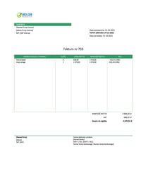 faktura Google sheets wzór faktura Google sheets wzór