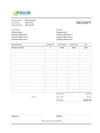 bank transfer receipt template bank transfer receipt template