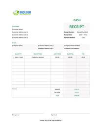 blank cash receipt template blank cash receipt template
