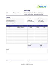 downloadable receipt template downloadable receipt template