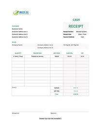 blank cash receipt template singapore