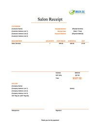 salon receipt template singapore