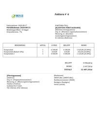 fakturamall google docs fakturamall google docs