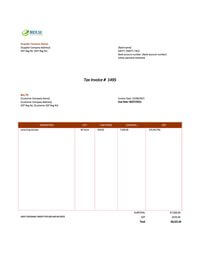 images of consulting invoice template singapore