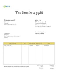 interim invoice template Singapore