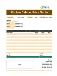 kitchen cabinet quote template singapore kitchen cabinet quote template singapore