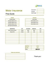 motor insurance quote template singapore motor insurance quote template singapore