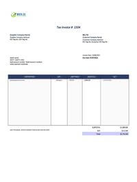 cute photography invoice template singapore