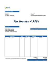 retainer invoice template Singapore