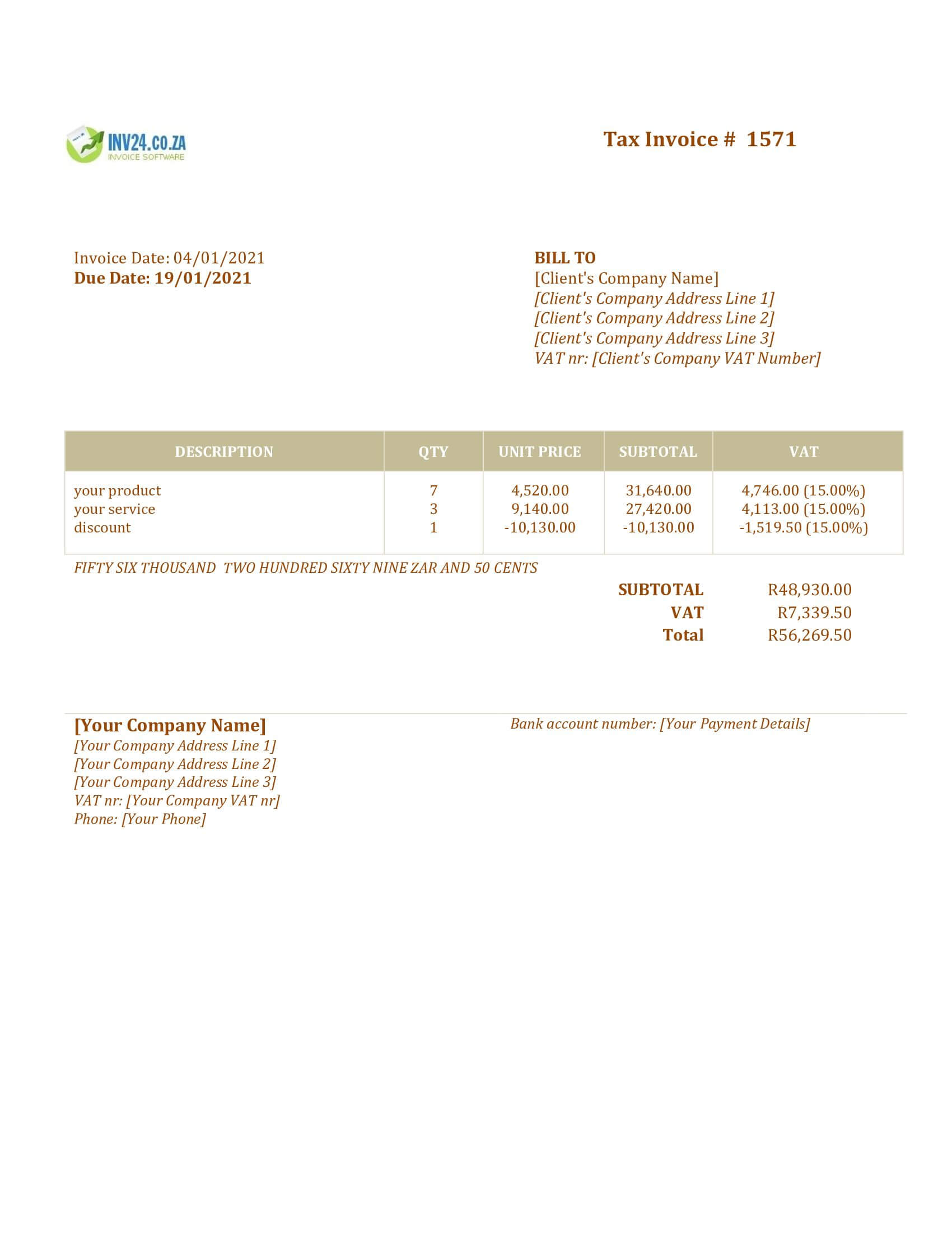 south-african-invoice-template