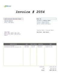 Architecture invoice template south africa Architecture invoice template south africa