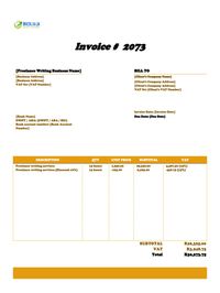 Freelance writing invoice template south africa Freelance writing invoice template south africa
