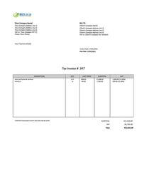 handyman professional invoice template south africa