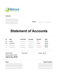 statement of accounts template doc south africa