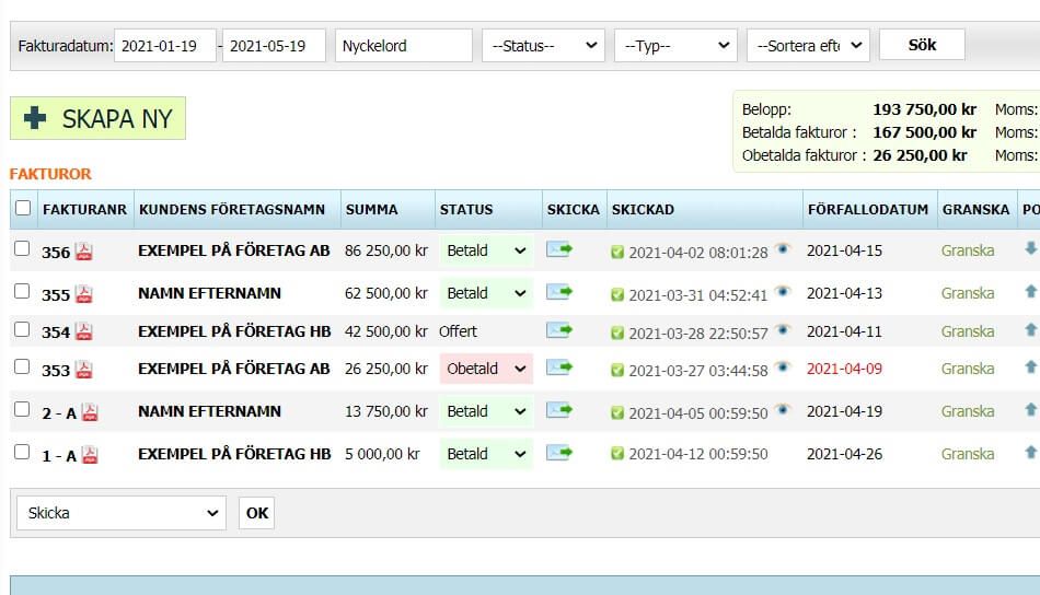 Gratis faktureringsprogram för småföretag