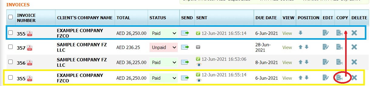how to copy invoice how to copy invoice