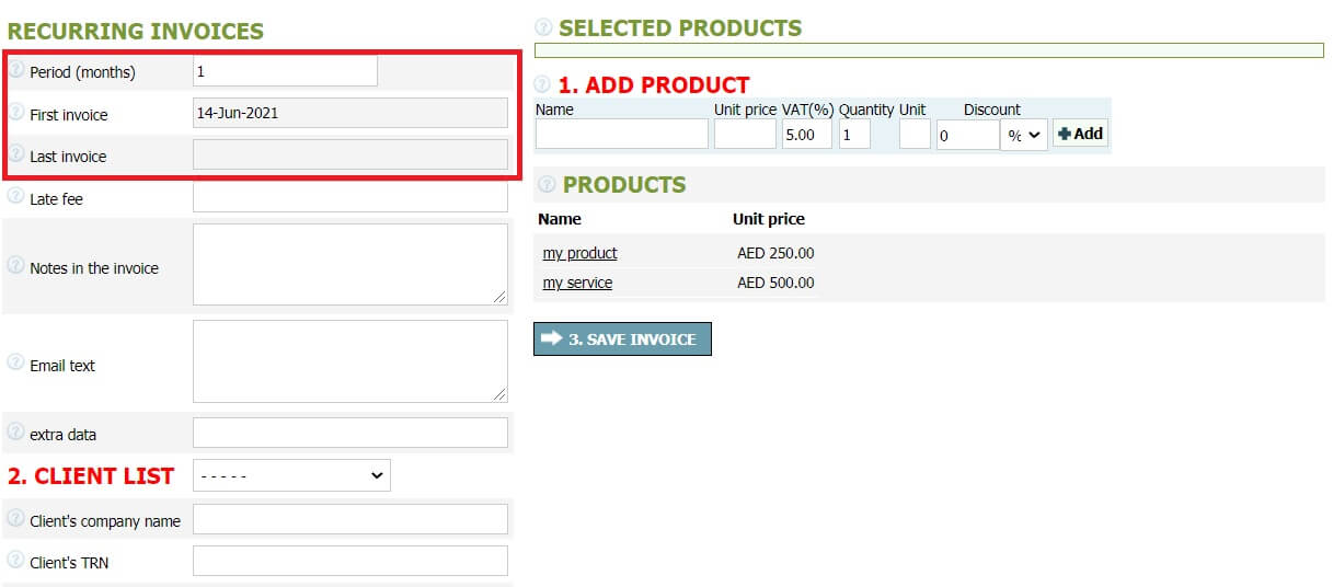 How to create recurring invoices How to create recurring invoices