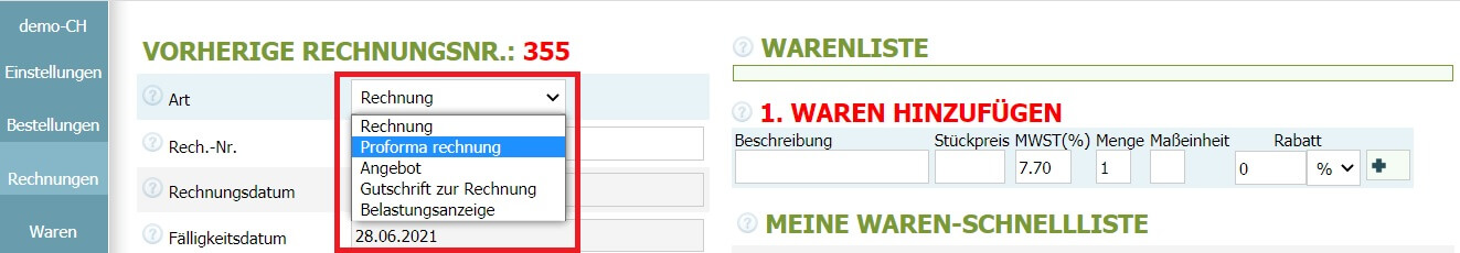 Wie Sie eine Proforma-Rechnung erstellen Wie Sie eine Proforma-Rechnung erstellen