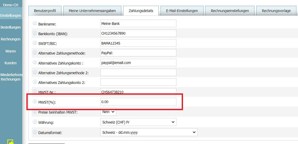 Wie Sie eine Rechnung ohne Mehrwertsteuer erstellen