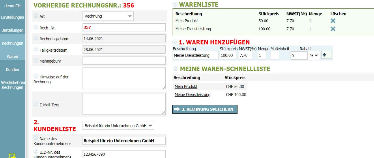 Wie Sie eine Rechnung erstellen Wie Sie eine Rechnung erstellen