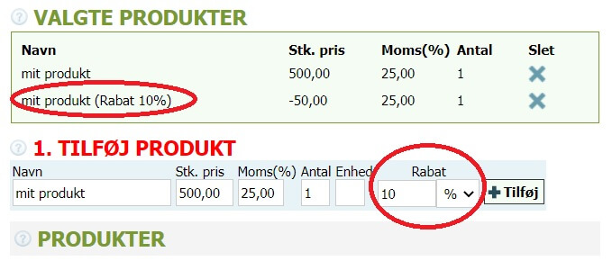 Hvordan laver man en faktura med rabatter Hvordan laver man en faktura med rabatter