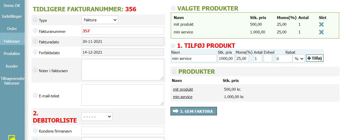 Hvordan laver man en faktura Hvordan laver man en faktura