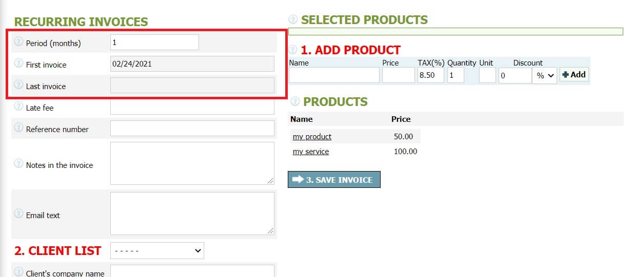 How to Create Recurring Invoices How to Create Recurring Invoices