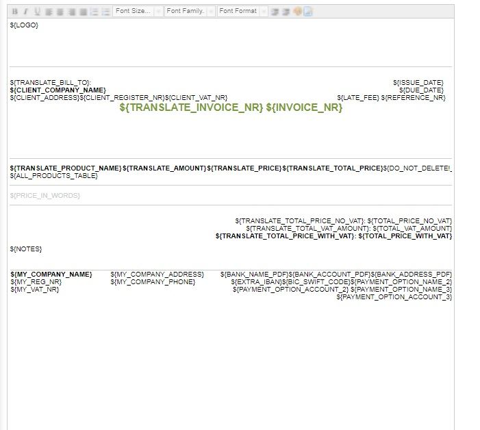 How to make your own custom invoice template