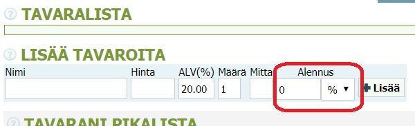 Kuinka tehdä lasku alennuksilla Kuinka tehdä lasku alennuksilla