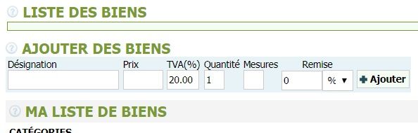 Comment faire une facture avec des remises