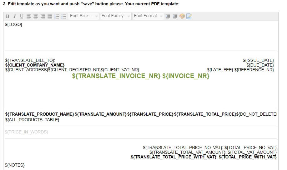 How to make your own custom invoice template