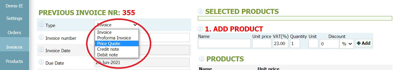 How to Create a Price Quote How to Create a Price Quote
