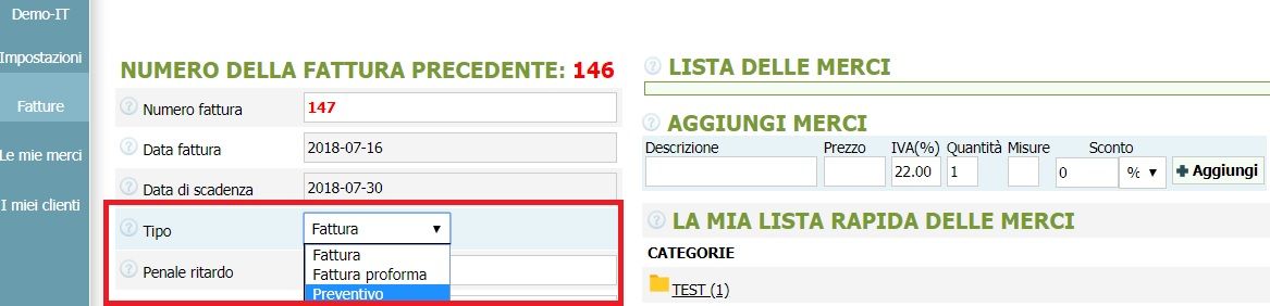 Come creare un preventivo Come creare un preventivo