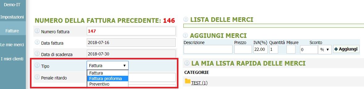 Come creare una fattura proforma Come creare una fattura proforma
