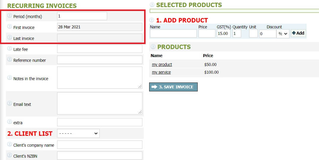 How to create recurring invoices How to create recurring invoices