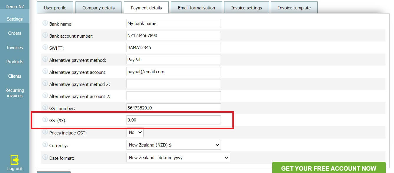 How to make an invoice without GST How to make an invoice without GST
