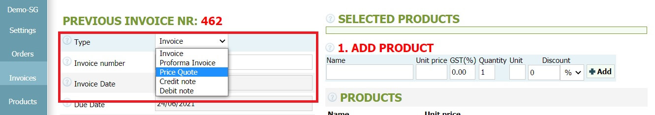 How to create a price quote How to create a price quote
