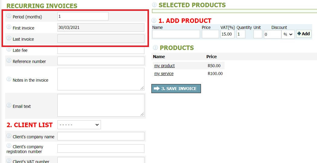 How to Create Recurring Invoices How to Create Recurring Invoices